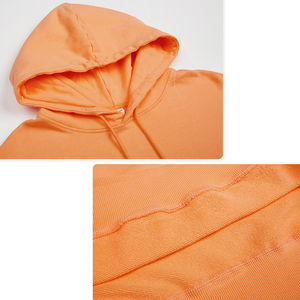 Wholesale High Quality 380g French Terry Cotton Heavyweight Hoodies Unisex Custom Printing <b>Pullover</b> <b>Mens</b> Clothing Hoodies - Product Image 5