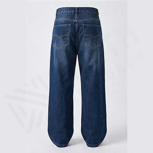 Pantalones Cargo Ajustados de Moda Urbana para Hombre, Estilo Hip Hop, Vaqueros Elásticos con Bolsillos Laterales con Botones, Color Personalizado - Product Image 2
