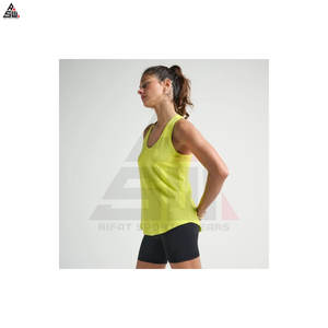 เสื้อกล้ามผู้หญิงคุณภาพสูง ผ้าฝ้าย 100% น้ำหนักเบา ไม่เป็นขุย ระบายอากาศดี ดีไซน์ตามสั่ง ทรงหลวม บริการ OEM - Product Image 5