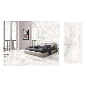 Carreaux de sol en porcelaine indienne mats très brillants Dalle d'excellente qualité conçue avec du bois marbré Style moderne Prix compétitif - Product Image 6