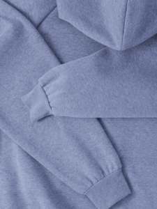 Sweats à capuche personnalisés de couleur unie Y2K vierges pour femmes sweats à capuche 420GSM à épaules tombantes poids lourd surdimensionné respirant à fermeture éclair complète pour femmes - Product Image 6