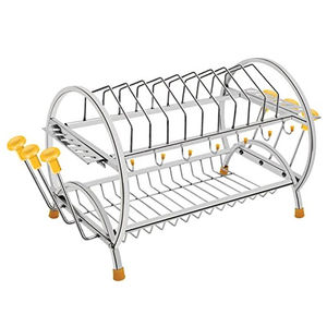 Étagères de rangement sur pied et étagères salle de bain à un prix abordable, vente en gros, élégant pour la maison, support d'assiettes de cuisine - Product Image 1