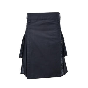 Meilleures ventes Kilts en cuir décontractés de haute qualité Nouveaux styles à la mode Service OEM Vente en gros Meilleurs prix - Product Image 2