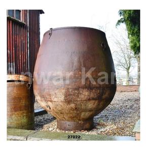 Lot de 3 jardinières ovales traditionnelles en acier idéales pour la maison, le jardin, la fête de mariage et la décoration intérieure et extérieure - Product Image 4