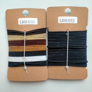 ยางยืดหยุ่นสูงสำหรับผู้หญิงอุปกรณ์เสริมผมบางเป็นมิตรกับสิ่งแวดล้อมผมไม่เป็นยางยืดสำหรับผมออกแบบโลโก้ได้ตามต้องการ - Product Image 2