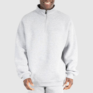 Top Trending Winter Season Low Price hoodies Wholesale Custom Design Casual Wear <b>Half</b> <b>Zip</b> <b>Sweatshirt</b> - Product Image 1