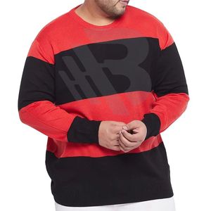 Pull d'hiver pour homme en coton/fibre de bambou, col mandarin, couleur unie, respirant - Product Image 1