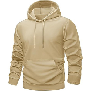 Sweat à capuche en coton de haute qualité pour hommes sweat à capuche lourd pull sweat logo personnalisé sweats à capuche vierges en éponge française - Product Image 1