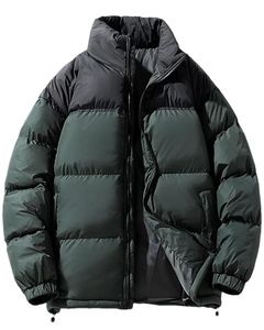 เสื้อกั๊กพัฟเฟอร์ผู้ชายสุดหรู สไตล์คลาสสิก คอตั้ง ลายนูน RL กันน้ำ ดีไซน์เนอร์ สำหรับฤดูหนาว สีดำ ผ้าฝ้าย - Product Image 1