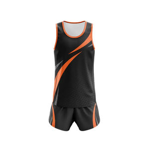Ropa de equipo de impresión por sublimación personalizada, uniformes de pista y campo para correr, proveedor directo de fábrica, ropa deportiva, uniformes de pista y campo - Product Image 2