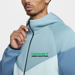 Sudaderas con Capucha de Invierno de Forro Polar con Cremallera Completa, Diseño Nuevo, Transpirables, de Secado Rápido, Mangas Largas, Peso Pesado, 100% Algodón, Personalizadas para Hombre, al por Mayor - Product Image 3