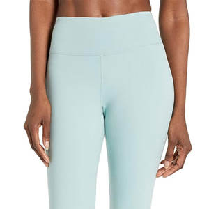 กางเกงเลกกิ้งเล่นกีฬาโยคะของผู้หญิงกางเกงไร้รอยต่อมีโลโก้ผ้าถัก - Product Image 6