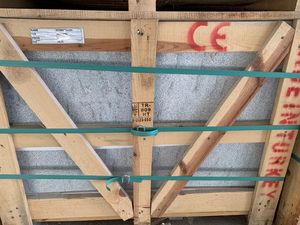 Comptoir en marbre blanc gris orage de haute qualité carrelage antidérapant sablé prix extérieur en marbre mètre carré conception graphique - Product Image 6