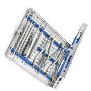 Kit de laboratorio de ortodoncia, bandeja básica, juego de Ortodoncia con casete de esterilización, herramienta de ortopedia dental, Juego de alicates de ortopedia de dentista - Product Image 3