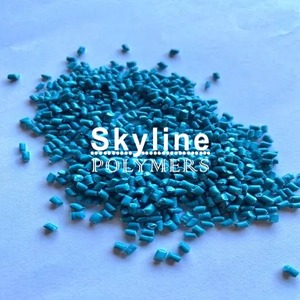 Polipropileno Reciclado Azul (R-PP) Grado de Moldeo, Material para Piezas Automotrices, Plástico PP Ecológico, Skyline Polymers SK0407 PP - Product Image 2