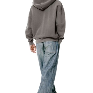 Sudaderas con Capucha Extra Grandes Unisex Personalizadas con Cierre, Logotipo Personalizado, Ropa Urbana de Felpa, Marca Privada, 100% Algodón Peinado - Product Image 2