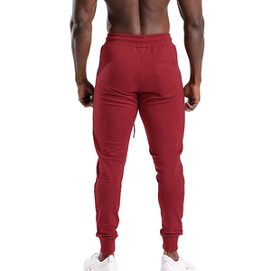 <b>Men's</b> Sweat Pants Lightweight Durable Fabric High Street Style Mid Waist Elastic Waist Relaxed Straight Leg Fleece Design 100% - Product Image 3