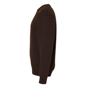 Nueva Sudadera de cuello redondo con logotipo personalizado para hombres, sudaderas cálidas de cuello redondo de lana de peluche personalizadas de fábrica para hombres - Product Image 2