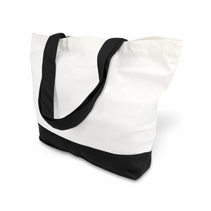 Bolsa de Mano de Lona de Algodón con Logotipo Personalizado de Alta Calidad, Bolsa de Mano Abierta y Portátil para Mujer, Moderna, de Gran Capacidad, Cómoda para Todas las Estaciones - Product Image 1