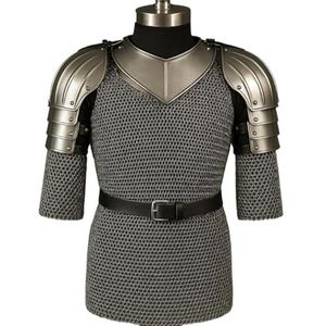 Armure en Maille Métallique Authentique à Marque Privée pour les Foires Renaissance Conçue pour le Confort, la Résistance et l'Authenticité Historique - Product Image 6
