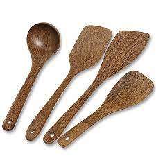 Acasia Wood Latest Product High Quality Handmade Eco-friendly Natural Wooden Spoons Set Wooden Salad Set Cutlery Wholesale - Product Image 6