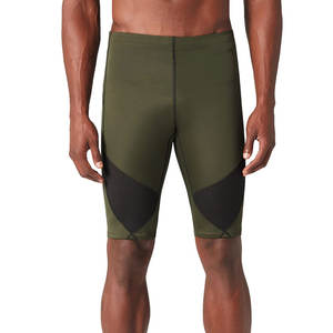 Pantalones cortos de compresión transpirables de secado rápido para hombre, ajustados, para entrenamiento. - Product Image 1