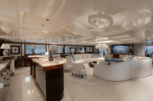 Yate a Motor de Lujo Moderno, de Fibra de Vidrio, con Motor Intraborda de 300HP, Control con Pantalla Táctil, 24.3m, Multi-Plataforma, Barco de Crucero Oceánico Personalizado - Product Image 6