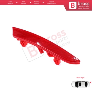 แผ่นสะท้อนแสงกันชนหลังขวา BSP1171-2 สำหรับ Clio MK5 BF B7 ปี 2019 ขึ้นไป 265602442R - Product Image 4