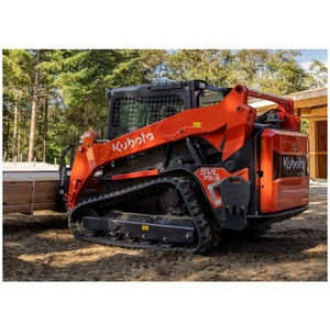 รถตักตีนตะขาบไฮดรอลิก Kubota SVL75-3 พร้อมเครื่องยนต์ทรงพลังสำหรับงานก่อสร้าง จัดสวน ขนย้ายวัสดุ และงานเกษตร - Product Image 1