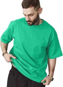 La mejor Camiseta lisa de algodón certificada con cuello redondo Estilo básico para una marca de moda sostenible Disponible a precio de fábrica - Product Image 4