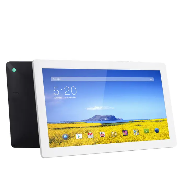 Toptan 18.5 ''inç 1366*768/1920*1080 isteğe bağlı IPS ekran reklam ekran Android 7.1 darbeye akıllı Tablet PC