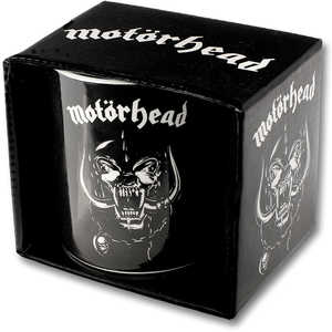 Taza de Gres con Diseño Novedoso del Logotipo de Motörhead, Apta para Lavavajillas y Microondas, Impresión por Transferencia de Calor, Disponible para Presentaciones - Product Image 1