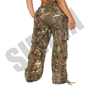 Pantalones Cortos Cargo de Camuflaje Premium para Hombre, Diseño Personalizado, Estilo Moderno, Estampado de Camuflaje, Largo hasta la Rodilla, Multibolsillos, Ropa Casual para Exteriores - Product Image 6