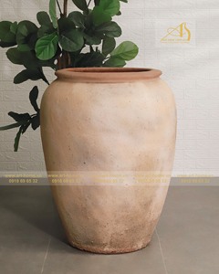 La maceta de cerámica blanca antigua Atlantis AN067H95OW es una maceta de hermoso diseño, perfecta para la decoración del hogar y la plantación de jardines. - Product Image 3