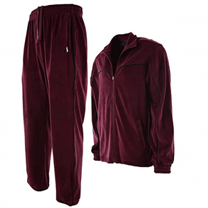 2025 Men's Black Tracksuit Set Full Zip Jacket and Jogger <b>Pants</b> Wholesale Custom Logo Sportswear Streetwear Tracksuit For Unisex - Product Image 6