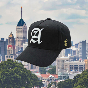 Custom 3D Embroidered Logo Unisex <b>Frame</b> A-<b>frame</b> 5 Panel Curved Brim Bill Black New Snapback Waterproof Dobby Baseball Caps - Product Image 6