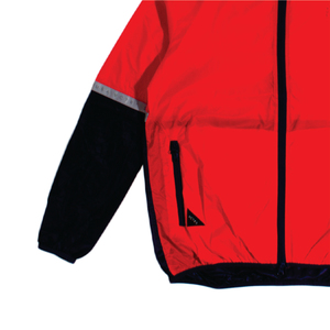 Veste coupe-vent à coque souple avec logo personnalisé, imperméable, légère, à capuche, respirante, en polyester, pour la randonnée - Product Image 5