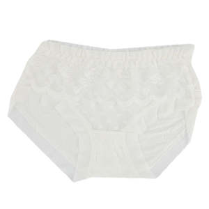 Culotte fantaisie pour femme - Blanche - Product Image 1