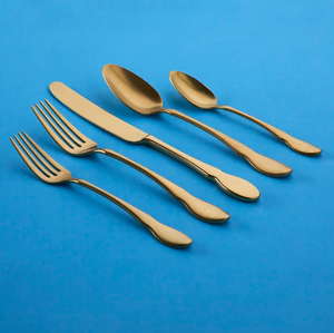 Ensemble de couverts en acier inoxydable au design antique vaisselle de table ensemble de couverts pour événement de mariage couteau à dîner cuillère fourchette décor de restaurant à la maison - Product Image 3