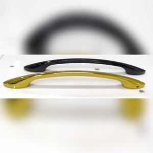 Poignée de porte de placard en forme d'arc, poignée de tiroir, poignée de porte de cuisine, or noir, durable, écologique, moderne - Product Image 5