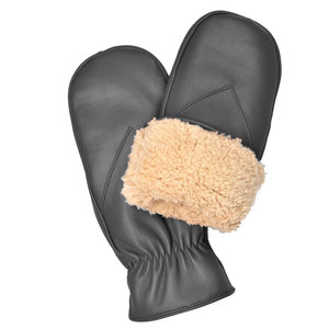 Durable Cowhide Leather BBQ <b>Gloves</b> Heat Insulated for Safe Grilling and Baking High Temperature Resistant Leather <b>Oven</b> Mitts - Product Image 4