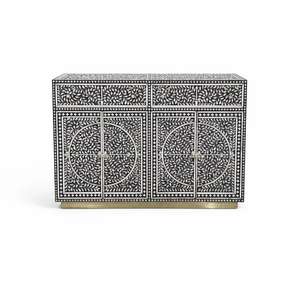 Mueble de Madera Hecho a Mano con Incrustaciones Clásicas de Hueso, Fabricado en India, para Dormitorio y Sala de Estar, al Mejor Precio del Mercado - Product Image 1