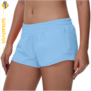 Short de course à séchage rapide pour femme Léger respirant Taille haute Short d'entraînement pour femme Tendance UE/États-Unis Prêt à expédier - Product Image 5