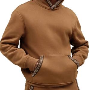 Sweat-shirts pour hommes sur mesure, fabriqués au Pakistan, 100% coton, coupe ample, tissu polaire - Product Image 4