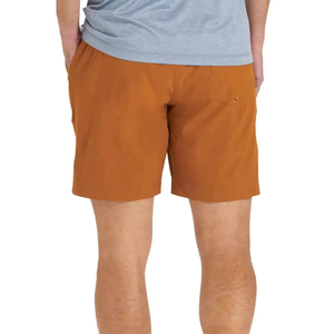 Shorts de sport décontractés pour hommes, imprimés, en tricot, écologiques, polyester/coton, poches latérales, séchage rapide, respirant, fermeture à cordon - Product Image 2