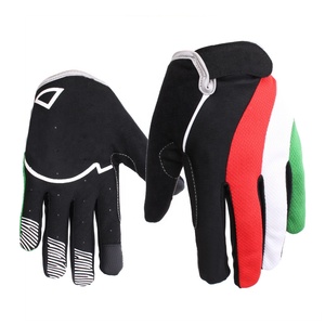 Gants de cyclisme unisexes de haute qualité, à séchage rapide, écologiques, à doigts complets, en néoprène/cuir/polyester pour le sport et le cyclisme - Product Image 1