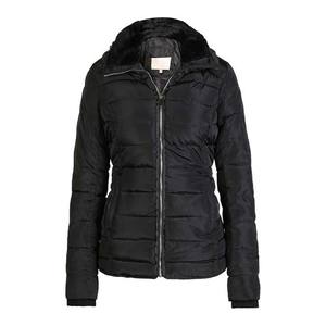 Veste bomber d'hiver pour femmes en vente chaude, en polyester et nylon tricoté, écologique, imperméable, à capuche, vestes matelassées d'extérieur - Product Image 1