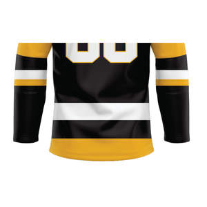 Maillot de hockey sur glace personnalisé professionnel, uniforme d'équipe professionnelle, vêtements personnalisés, 100% polyester, imprimé par sublimation - Product Image 5