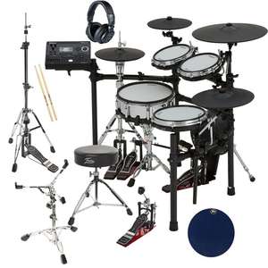 NUEVO Set de Batería V-Drum TD-50KV2 con Parches de Abedul y Piel de Oveja, Percusión con Malla y Material ABS, Ahora en Stock - Product Image 2