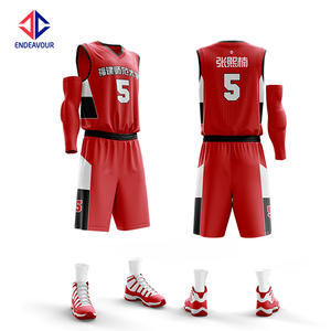 Ensemble maillot et short de basket-ball adulte personnalisés professionnels sans quantité minimale de commande service OEM ODM de rotation rapide du fournisseur d'usine - Product Image 3
